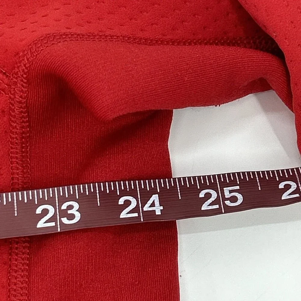 Washington‎ Nationals Mens XXL Red Nike Pro Fitted BSBL Dri-Fit Crewneck MLB